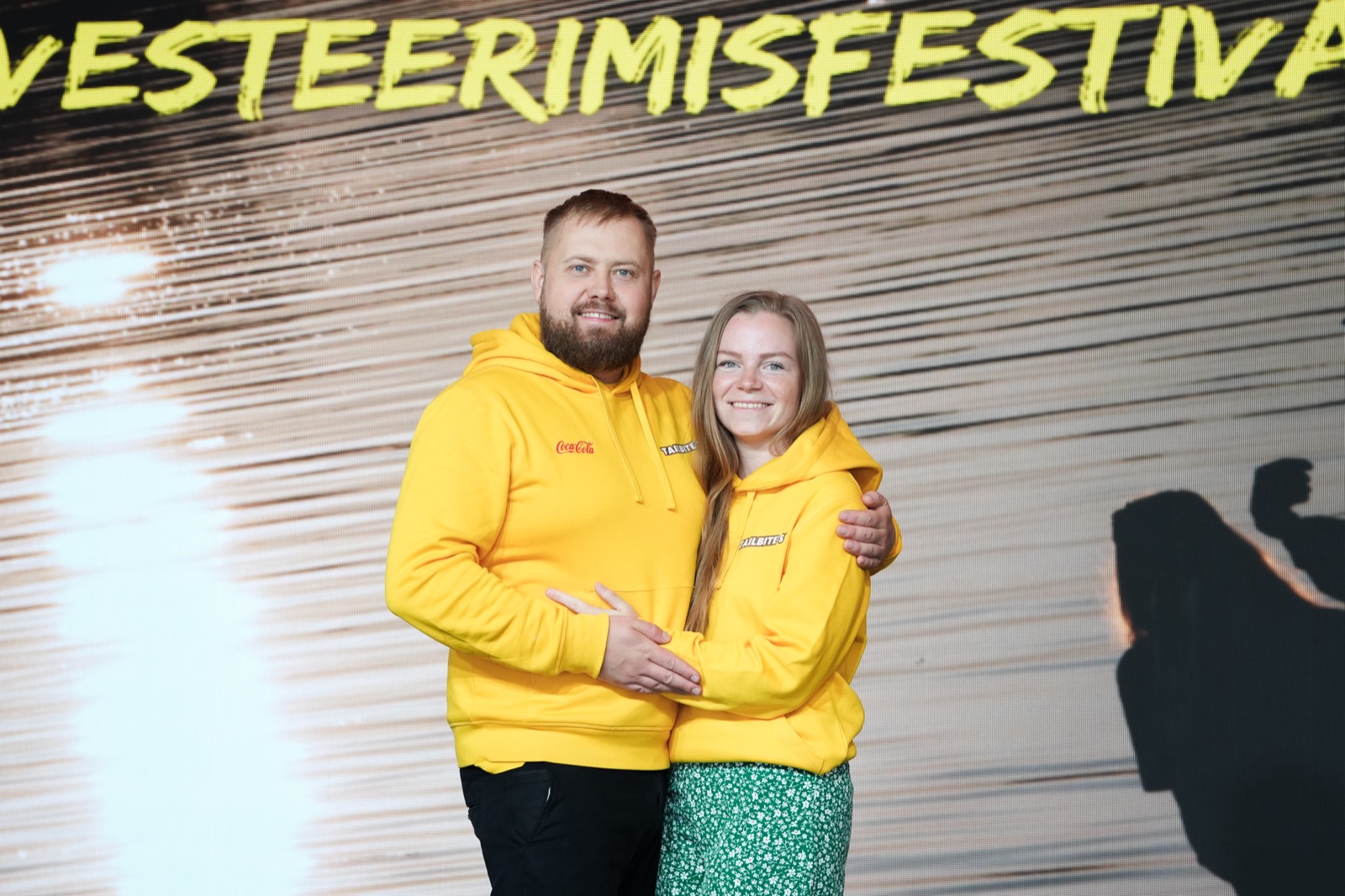 Tõnis-Denis and Pille-Riin at the Investment Festival 2026