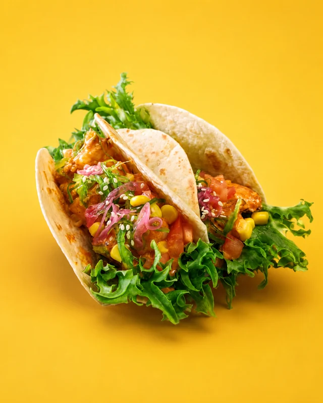 Louisiana Cajun tacos